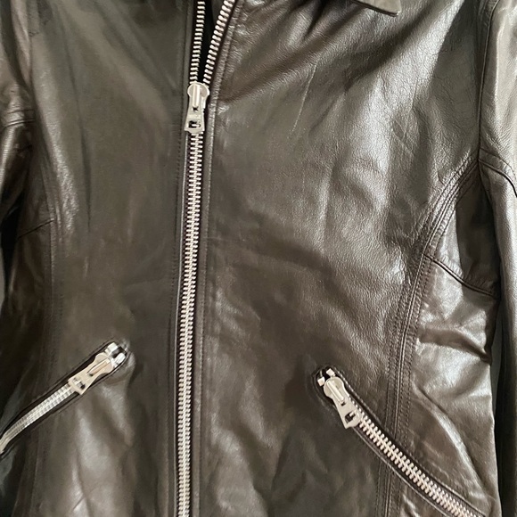 NANO UNIVERSE LEATHER JACKET - Picture 12 of 12
